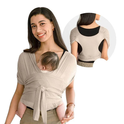 Porte-bébé en écharpe ergonomique